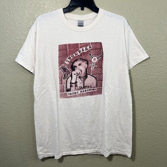 Twompsax Trans Hardcore Cher Strauberry T-Shirt Large - Picture 1 of 4